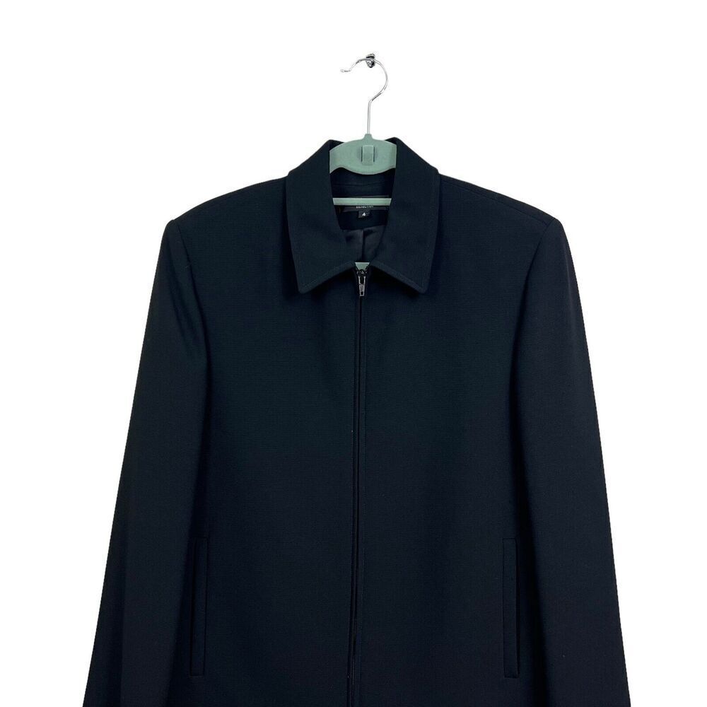 Iris Singer Collection Blazer Collared Zip Up Lin… - image 2